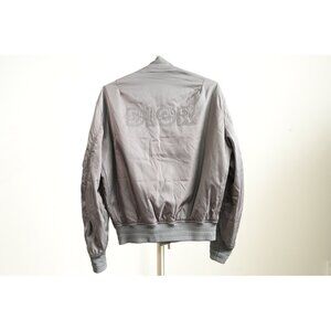 Dior Full Zip Bomber Jacket Gray